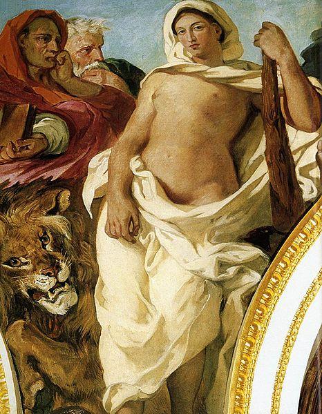 Eugene Delacroix Justice oil painting image